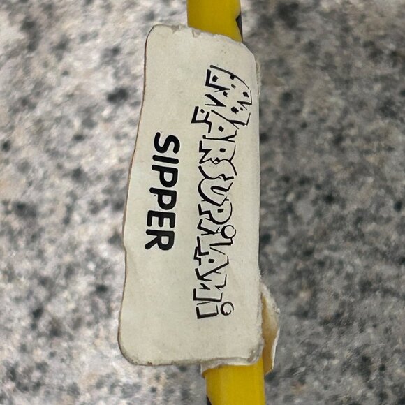 Applause Disney Marsupilami Sipper Swirly Straws Set Of 6 Yellow Figurines - Picture 3 of 4